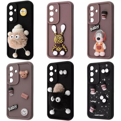 Защитный чехол Pretty Things Case для Samsung Galaxy S24 (S921) - Black / Coffee
