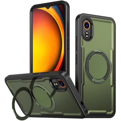 Защитный чехол Reframe Grip MagSafe для Samsung Galaxy Xcover 7 (G556) - Olive Green