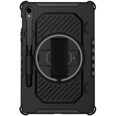 Защитный чехол Reframe Kickstand Strap для Samsung Galaxy Tab S7 / S8 / S9 / S9 FE (T870/T875/X700/X706/X710/X716/X510) - Black