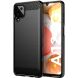 Захисний чохол UniCase Carbon для Samsung Galaxy A12 (A125) / A12 Nacho (A127) - Black