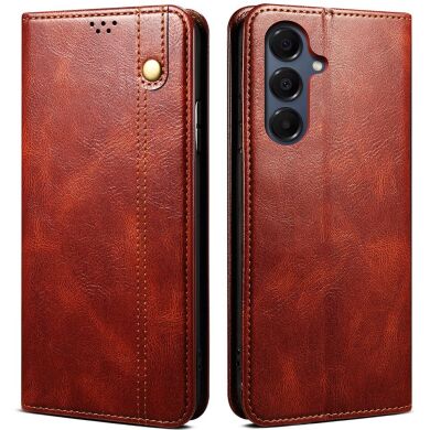 Захисний чохол UniCase Leather Wallet для Samsung Galaxy A57 (A576) - Brown