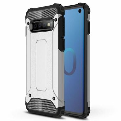 Захисний чохол UniCase Rugged Guard для Samsung Galaxy S10 (G973) - Silver