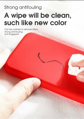 Захисний чохол X-LEVEL Delicate Silicone для Samsung Galaxy S20 (G980) - Red