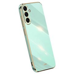 Защитный чехол XINLI Porcelain Design для Samsung Galaxy A37 (A376) - Cyan