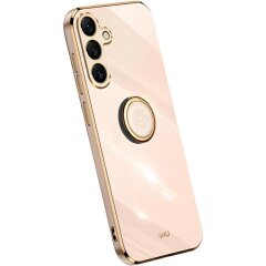 Защитный чехол XINLI Porcelain Magnetic для Samsung Galaxy S25 FE (S731) - Pink