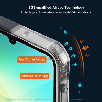 Защитный чехол XUNDD Rugged Case для Samsung Galaxy A07 (A075) - Black