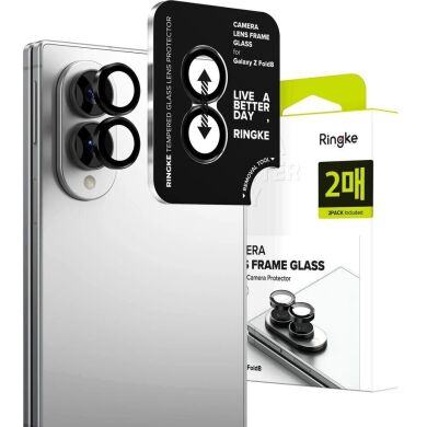Комплект защитных стекол на камеру Ringke Camera Frame для Samsung Galaxy Fold 8 (8800380460577) - Black