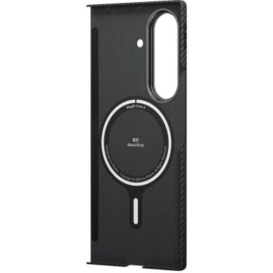 Защитный чехол Pitaka Ultra-Slim Case (FF) для Samsung Galaxy Fold 7 (FBFOLD7) - Black / Grey (Twill)