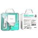Сетевое зарядное устройство Hoco C76A Pro PD30W + кабель Type-C to Type-C - White. Фото 7 из 9