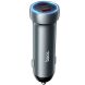 Автомобильное зарядное устройство Hoco Z54B PD60W (2Type-C) - Metal Grey. Фото 2 из 7