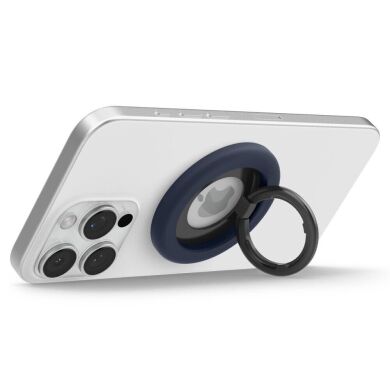 Магнитное кольцо-держатель Spigen (SGP) Nano Pop Ring (MagFit) AMP09028 - Blueberry navy
