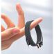 Кабель ESSAGER Jelly Bean USB to Type-C (7A, 100W, 1m) EXCT-TD01-P - Black. Фото 8 из 10