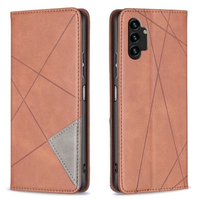 Чехол UniCase Geometric Pattern для Samsung Galaxy A13 (А135) - Coffee