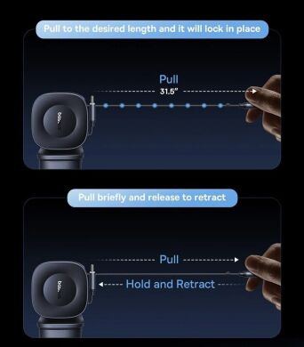 Автомобільний зарядний пристрій Baseus PrimeTrip VR2 Max PD100W+QC3.0 (Type-C + USB) + кабель 2Type-C (C02066) - Cosmic Black