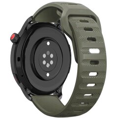 Ремінець Deexe Dot Texture для годинників з шириною кріплення 22 мм - Grey Green