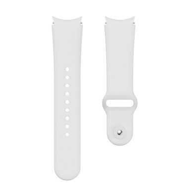 Ремешок Deexe Soft Touch для Samsung Galaxy Watch 5 (40/44mm) / 5 Pro (45mm) - White