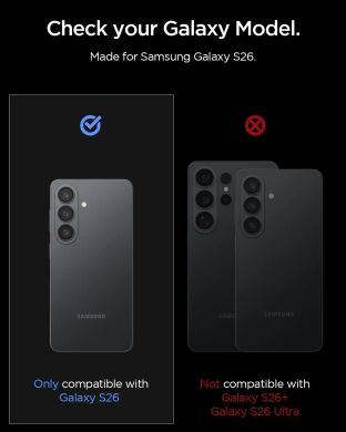 Комплект захисних стекол Spigen Optik Pro Lens Protector для Samsung Galaxy S26 (S942) AGL11099 - Black