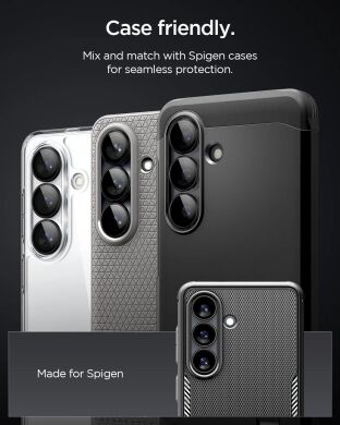 Комплект захисних стекол Spigen Optik Pro Lens Protector для Samsung Galaxy S26 (S942) AGL11099 - Black