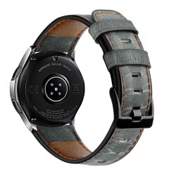 Ремінець Deexe Vintage Strap для годинника з шириною кріплення 22мм - Grey