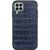 Кожаный чехол UniCase Croco Skin для Samsung Galaxy M33 (M336) - Blue