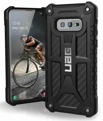 Чохол URBAN ARMOR GEAR (UAG) Monarch для Samsung Galaxy S10e (G970) - Carbon Fiber