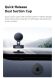 Автомобільний тримач Baseus PrimeTrip VC3 Flex Suction Type Car Mount (C0013R00) - Black