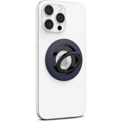 Магнитное кольцо-держатель Spigen (SGP) Nano Pop Ring (MagFit) AMP09028 - Blueberry navy