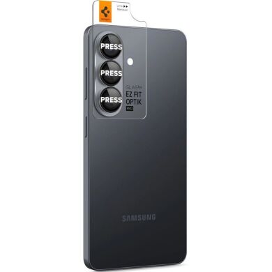 Комплект захисних стекол Spigen Optik Pro Lens Protector для Samsung Galaxy S26 (S942) AGL11099 - Black