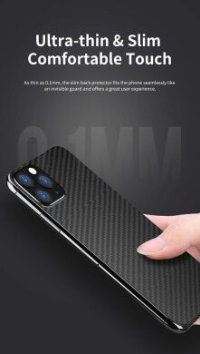 Наклейка на задню панель RockSpace Carbon Fiber Series для Samsung Galaxy M31 (M315) - Red