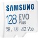 Карта пам’яті MicroSDXC Samsung EVO Plus 128GB C10 UHS-I R160MB/s + адаптер (MB-MC128SA/EU) - White