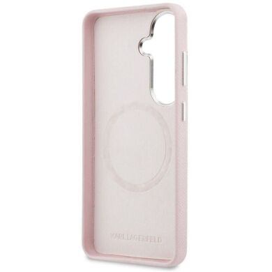 Защитный чехол Karl Lagerfeld K Metal Logo MagSafe для Samsung Galaxy S26 (S942) KLHMS26S5PGFKHGP - Pink