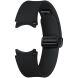 Оригинальный ремешок D-Buckle Hybrid Eco-Leather Band (M/L) для Samsung Galaxy Watch 4 / 4 Classic / 5 / 5 Pro / 6 / 6 Classic (ET-SHR94LBEGEU) - Black. Фото 1 из 4