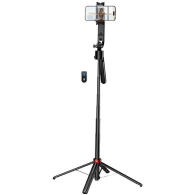 Селфи-монопод Hoco DYY04 + пульт - Black