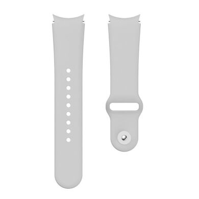 Ремінець Deexe Soft Touch для годинників з шириною кріплення 20мм - Light Grey