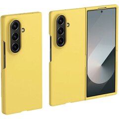 Защитный чехол Deexe Satin Case для Samsung Galaxy Fold 8 Ultra - Yellow