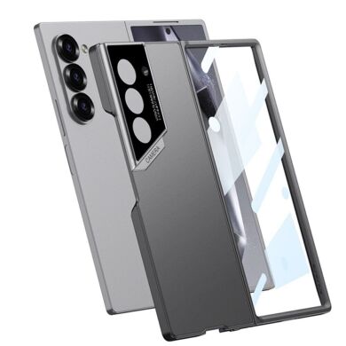 Защитный чехол GKK Titanium для Samsung Galaxy Fold 6 - Titanium Grey