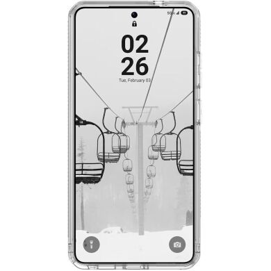 Защитный чехол URBAN ARMOR GEAR Plyo MagSafe для Samsung Galaxy S26 Ultra (S948) - Ice / Silver