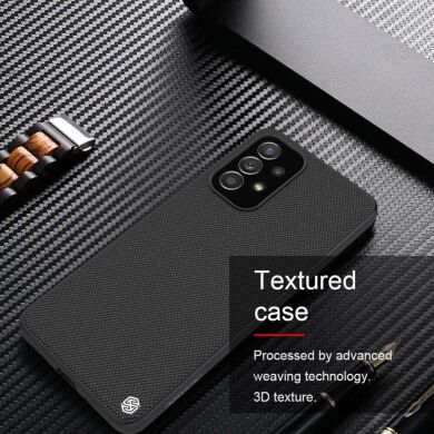 Захисний чохол NILLKIN Textured Hybrid для Samsung Galaxy A33 (A336) - Black