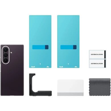 Оригінальний захисний чохол Clear Case (FF) для Samsung Galaxy Fold 8 Ultra (EF-QF976CTEGUA) - Transparency