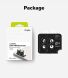 Комплект защитных стекол на камеру Ringke Camera Frame для Samsung Galaxy Fold 8 (8800380460577) - Black. Фото 17 из 19