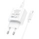 Сетевое зарядное устройство Hoco C76A Pro PD30W + кабель Type-C to Type-C - White. Фото 6 из 9
