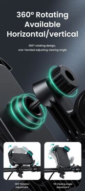 Велосипедный держатель Usams ZJ078 Ying Series - Black