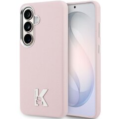 Защитный чехол Karl Lagerfeld K Metal Logo MagSafe для Samsung Galaxy S26 (S942) KLHMS26S5PGFKHGP - Pink
