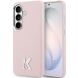 Защитный чехол Karl Lagerfeld K Metal Logo MagSafe для Samsung Galaxy S26 (S942) KLHMS26S5PGFKHGP - Pink. Фото 1 из 8