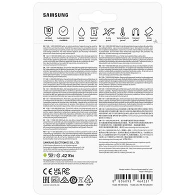 Карта пам’яті MicroSDXC Samsung EVO Plus 128GB C10 UHS-I R160MB/s + адаптер (MB-MC128SA/EU) - White