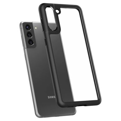 Защитный чехол Spigen (SGP) Ultra Hybrid для Samsung Galaxy S21 (G991) - Matte Black