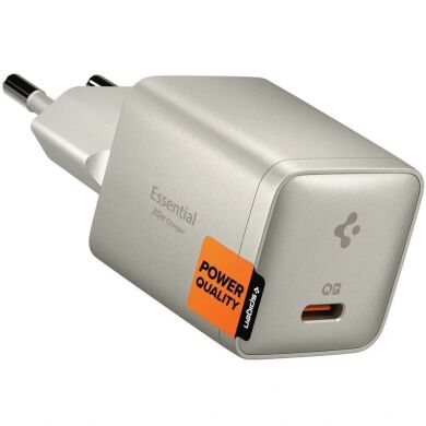 Сетевое зарядное устройство Spigen EE301EU GaN 30W (Type-C) ACH10448 - Natural