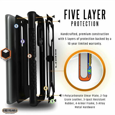 Чохол URBAN ARMOR GEAR (UAG) Monarch для Samsung Galaxy S10e (G970) - Carbon Fiber