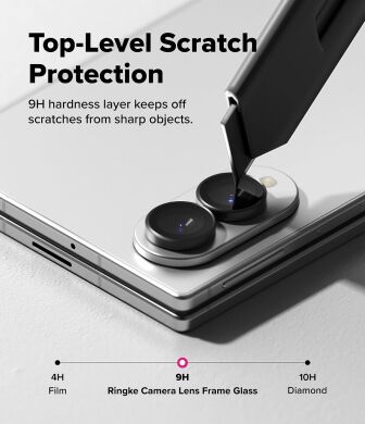 Комплект защитных стекол на камеру Ringke Camera Frame для Samsung Galaxy Fold 8 (8800380460577) - Black