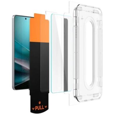 Захисне скло Spigen (SGP) Glas.tR EZ Fit Pro для Samsung Galaxy S25 Edge (S937) AGL09411